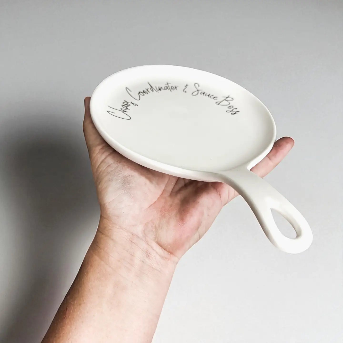Chaos Coordinator & Sauce Boss Spoon Rest