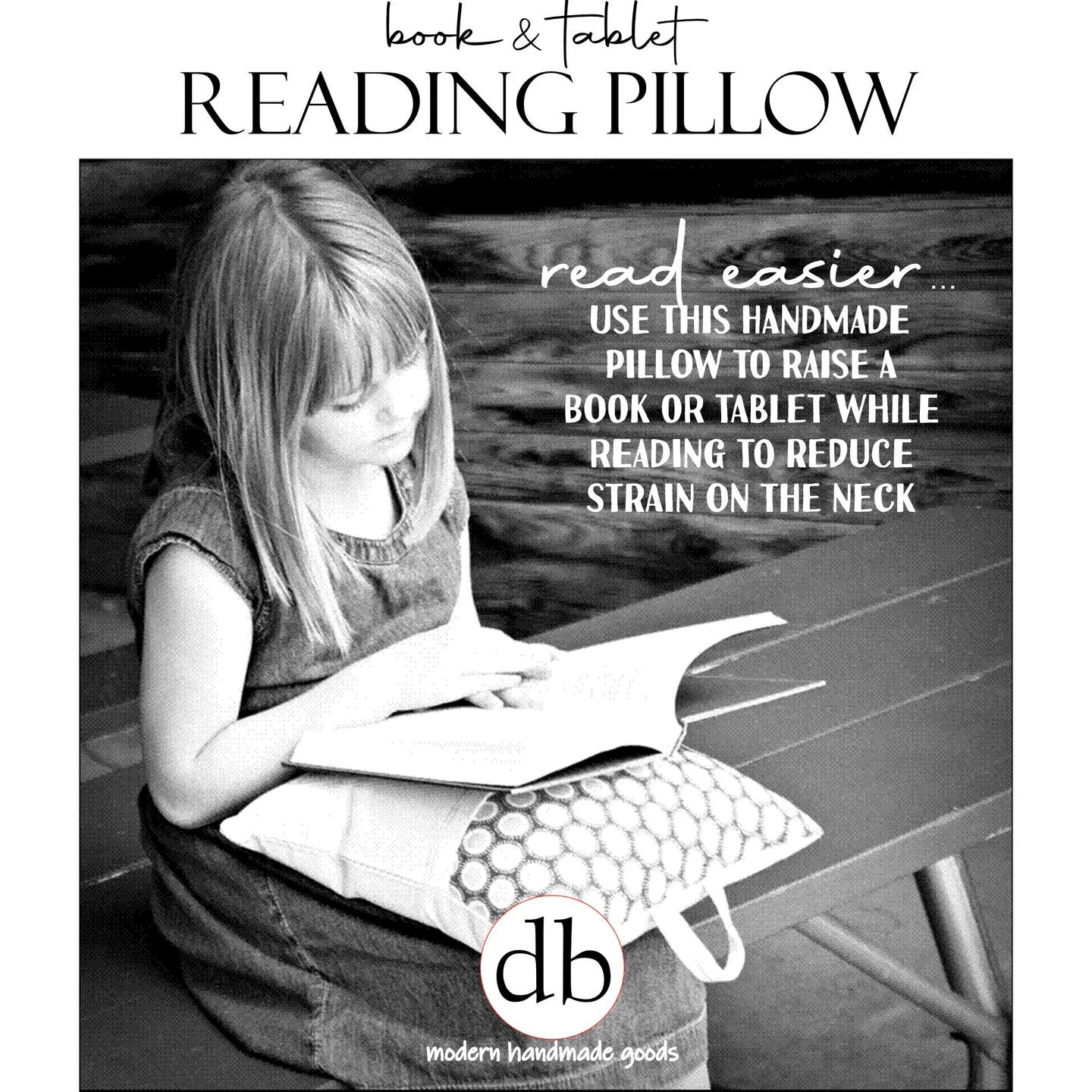 What Happens at Book Club Reading Pillow