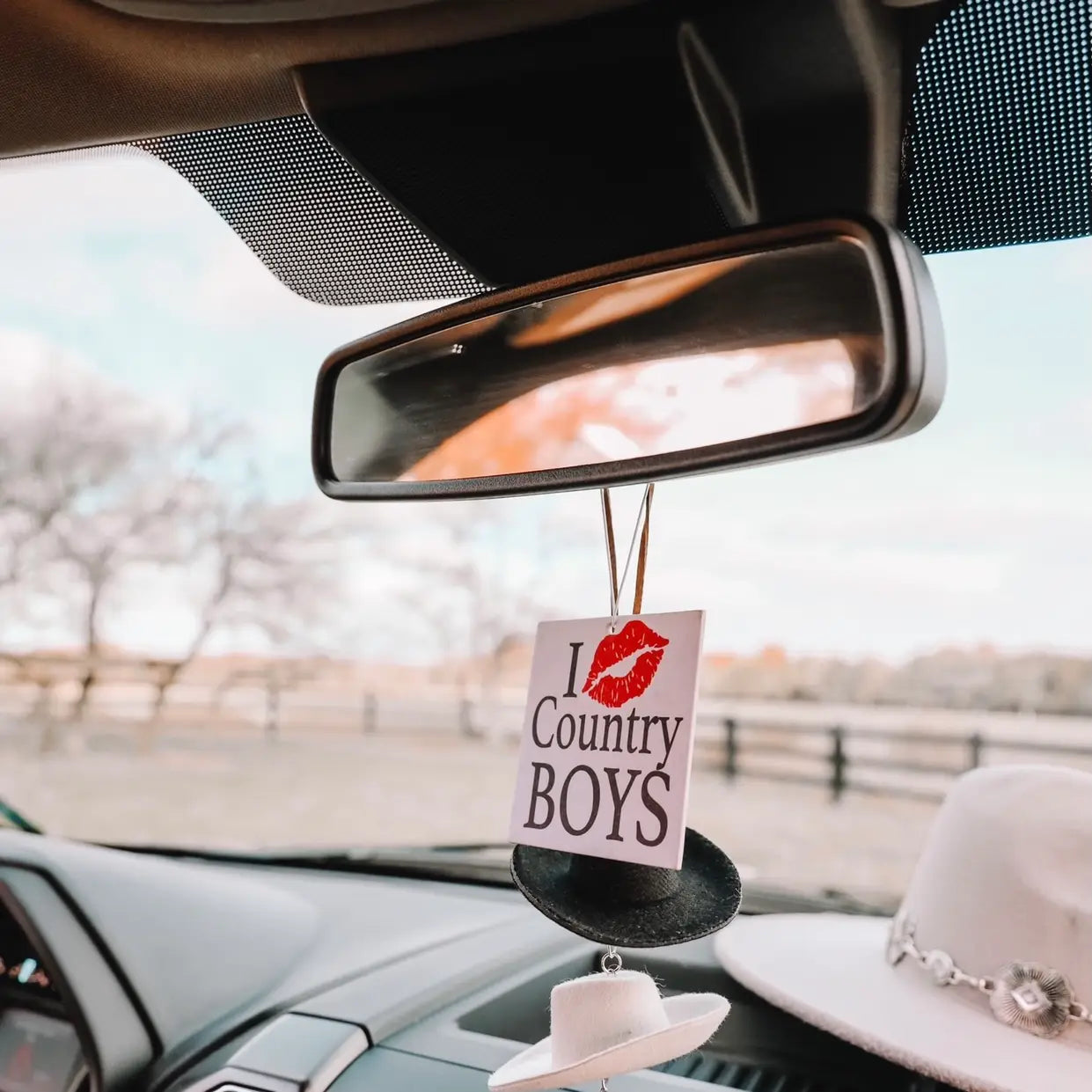 I Love Country Boys Air Freshener