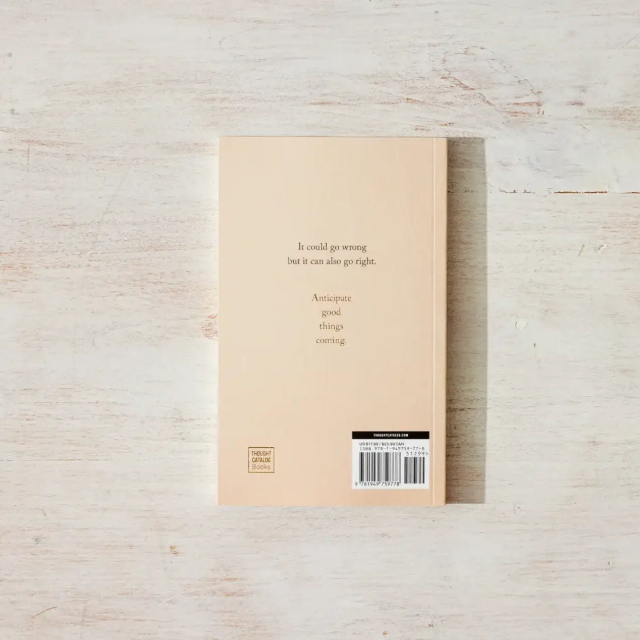 Anticipate Good Things Coming - Book