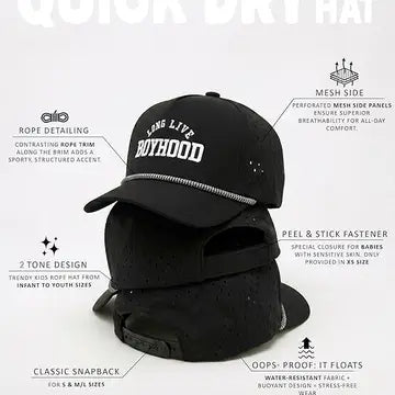 Long Live Boyhood Golf Hat