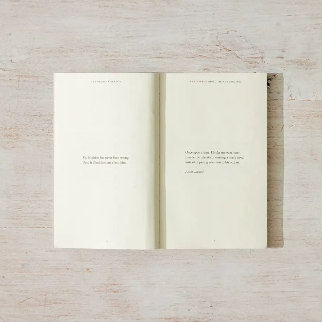 Anticipate Good Things Coming - Book