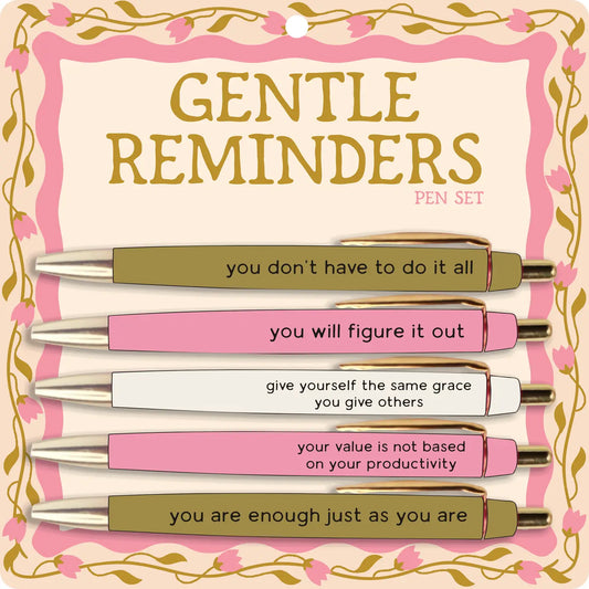 Gentle Reminders Pen Set