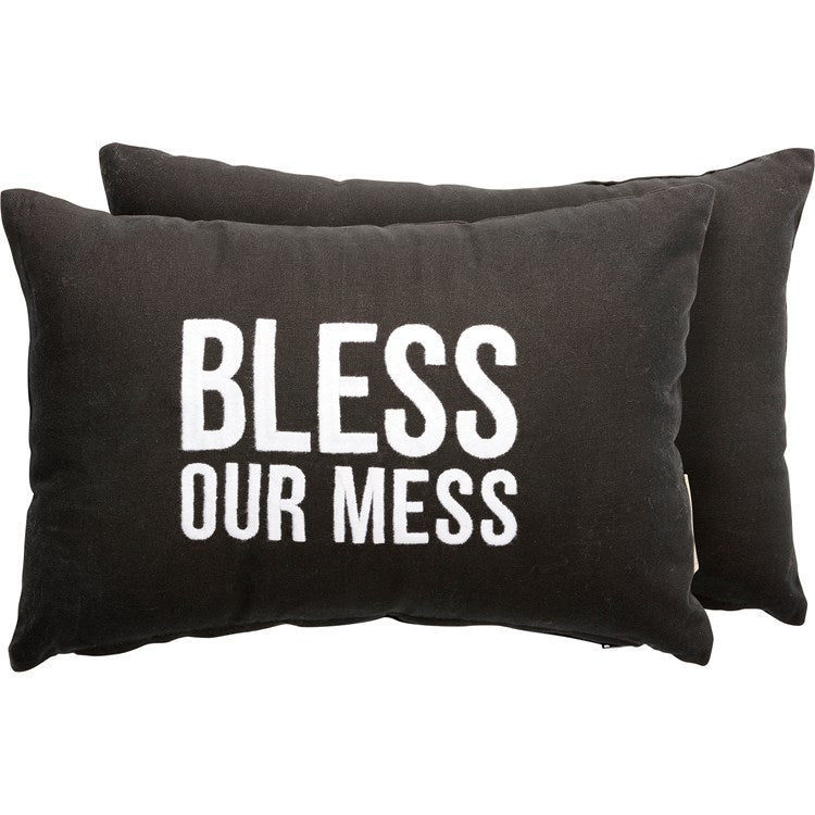 Bless Our Mess Pillow