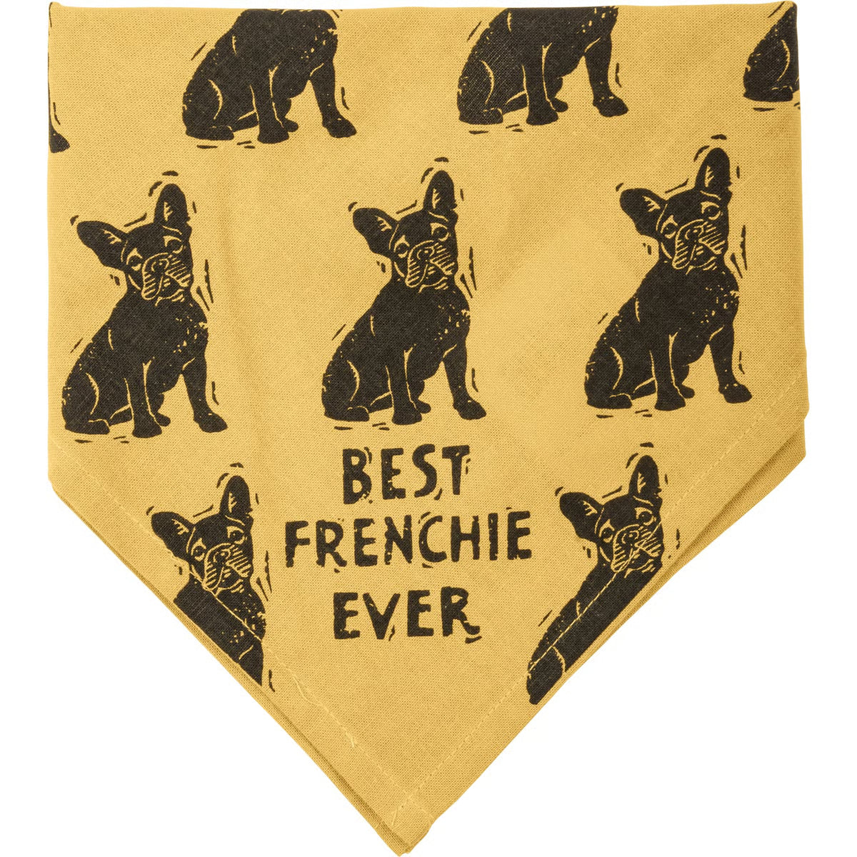 Frenchie/Love My Human Small Pet Bandana