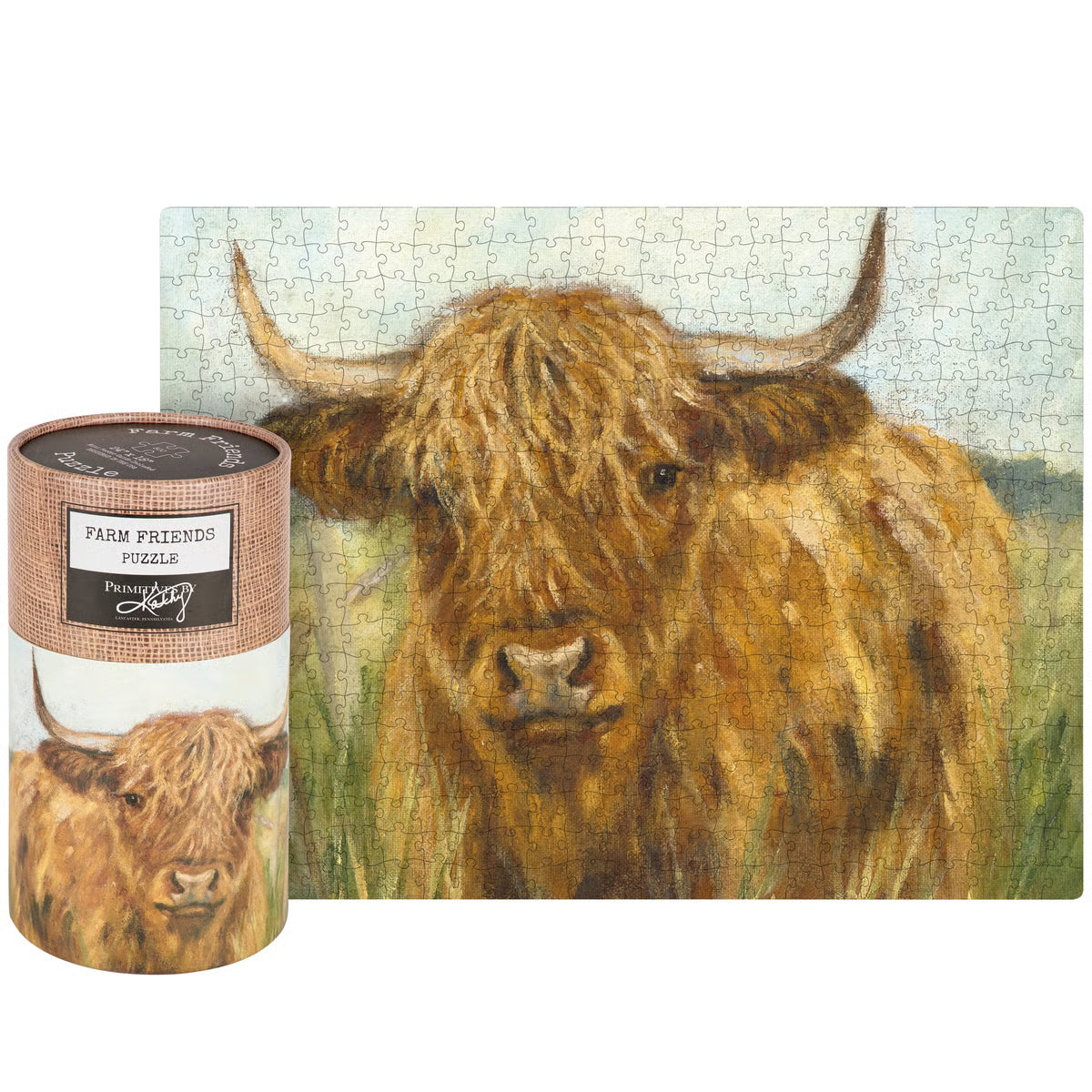 Highland Cow Puzzle