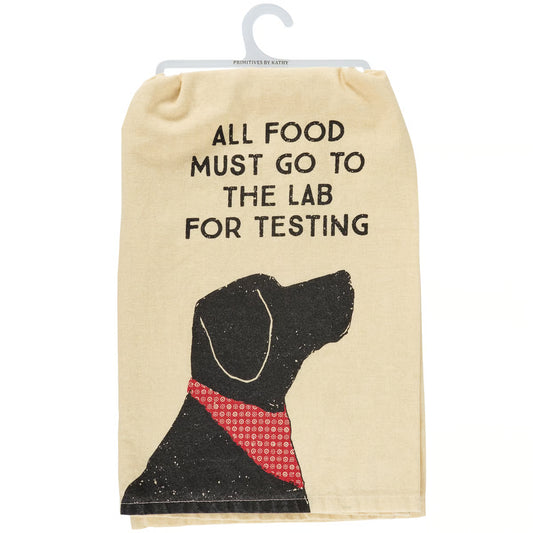 All Food To The Lab Kitchen Towel