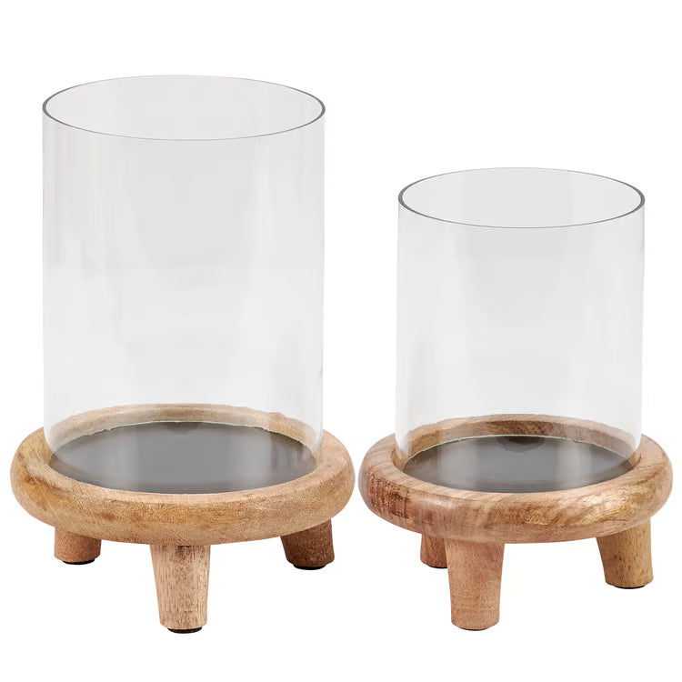Hurricane Candle Holder Set