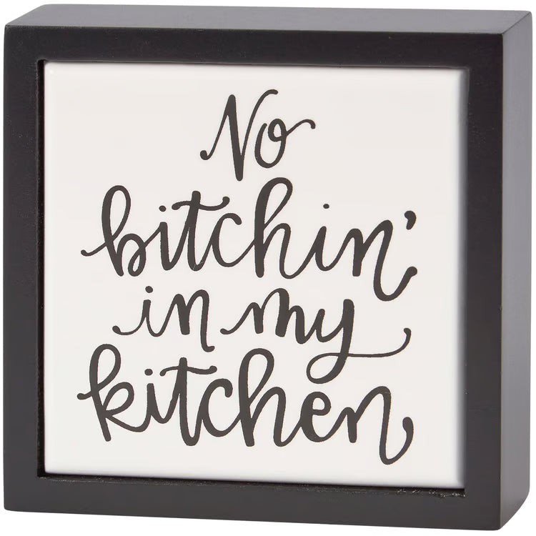 My Kitchen Box Sign Mini