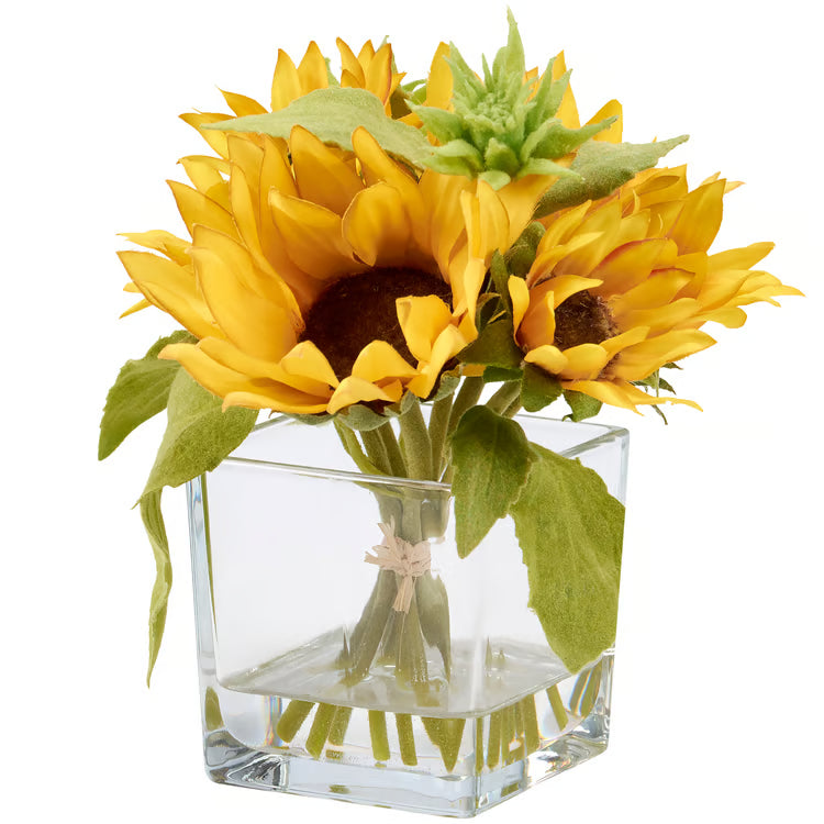 Sunflowers Vase