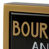 Bourbon Area Box Sign Mini