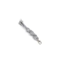 Macrame Keychain - Gray