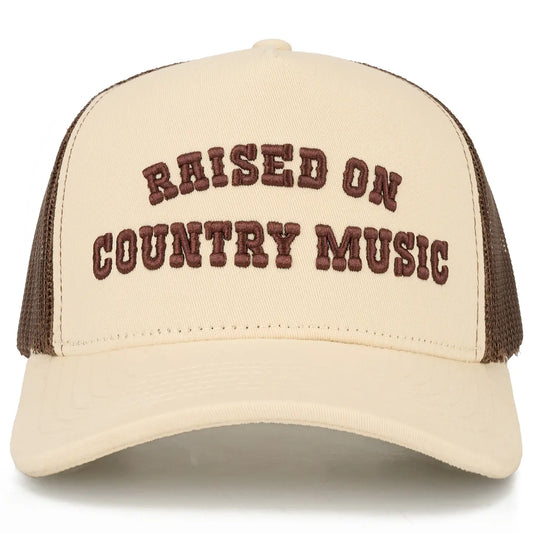 Raised On Country Music Trucker Hat
