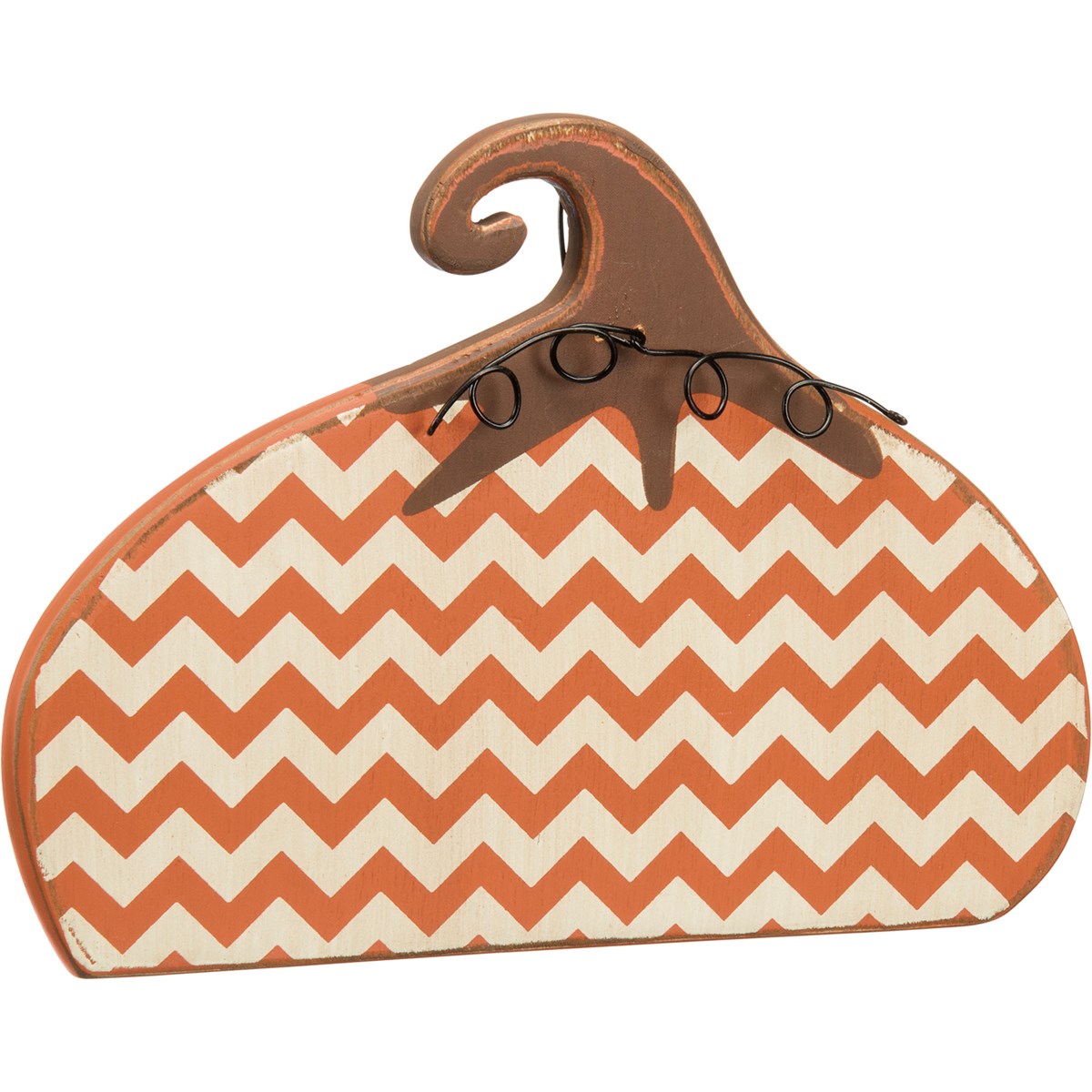 Stand Up - Chevron Pumpkin