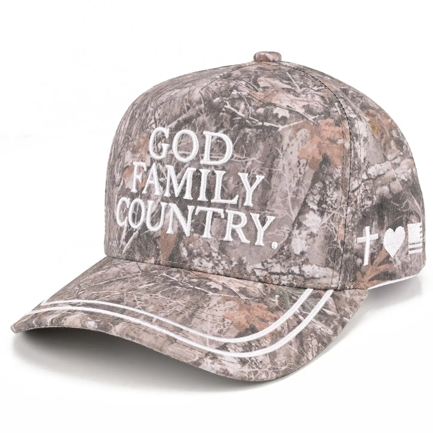 God Family Country Trucker Hat