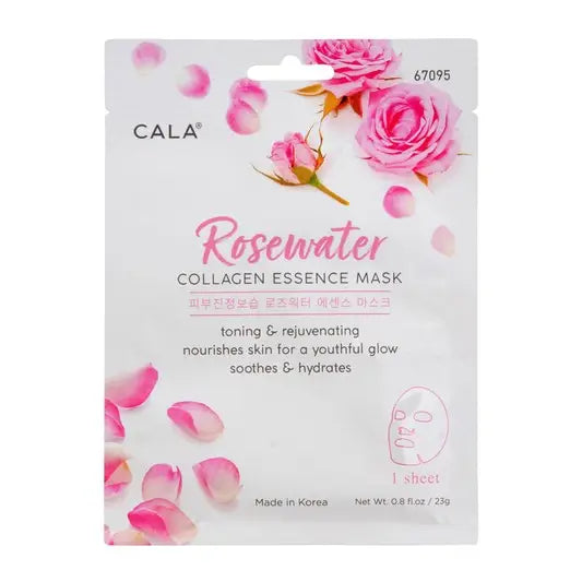 Rosewater Collagen Essence Mask Sheet