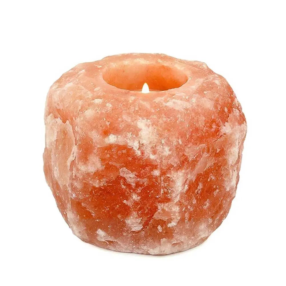 Himalayan Pink Salt Tea Light Holder