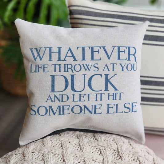 Wit & Wisdom Tiny Pillow- Whatever Life Throws
