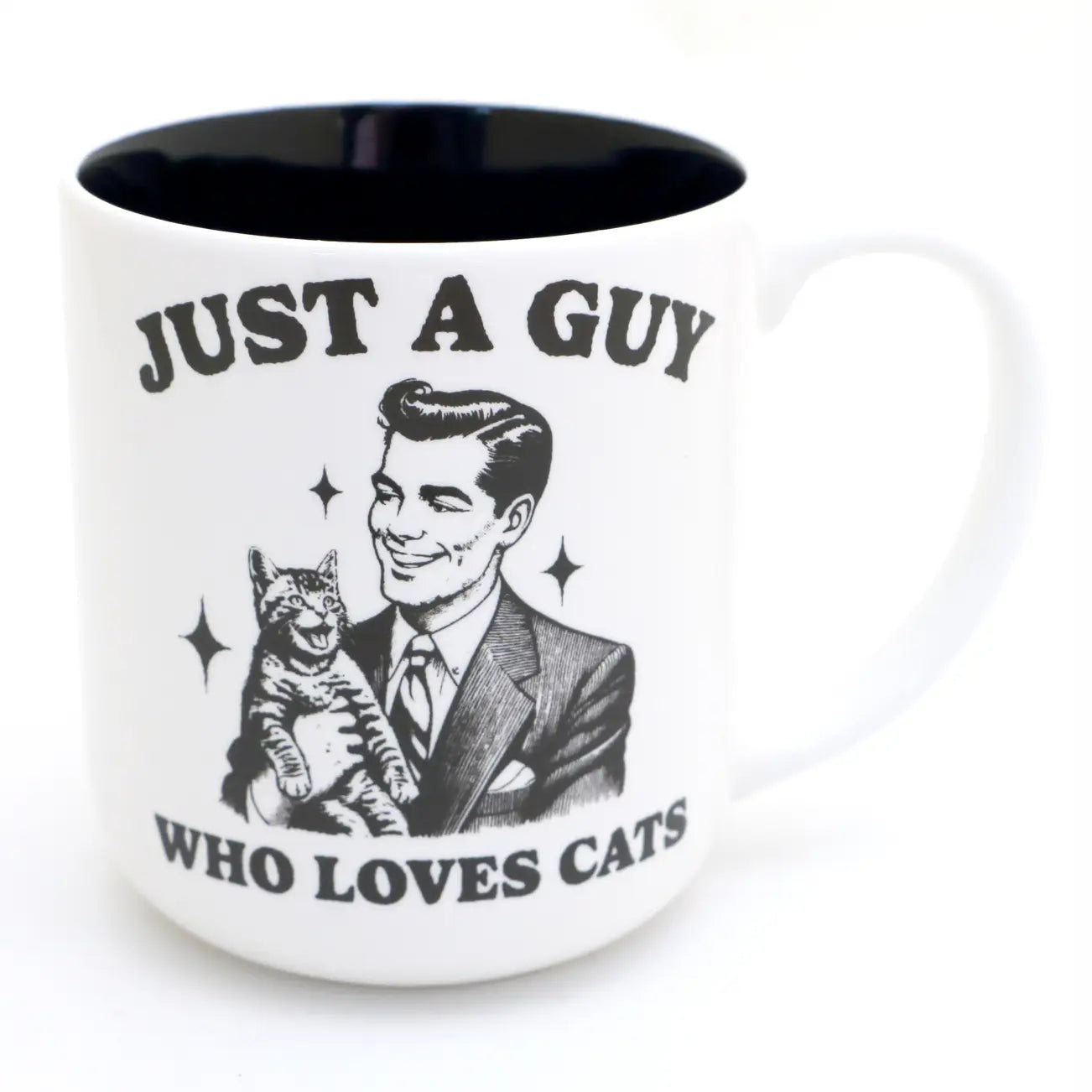 Just A Guy Who Loves Cats Mug