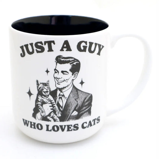 Just A Guy Who Loves Cats Mug