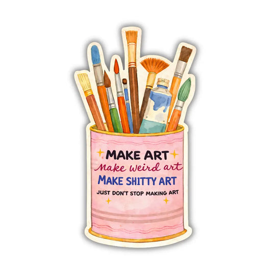 Make Art Sticker