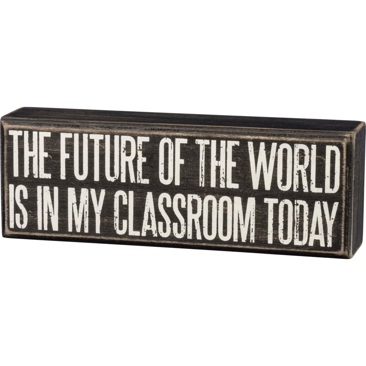 Future Of The World Box Sign