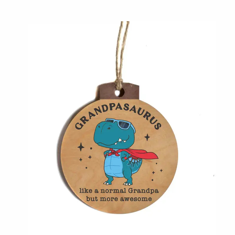 Grandpasaurus Funny Grandpa Ornament