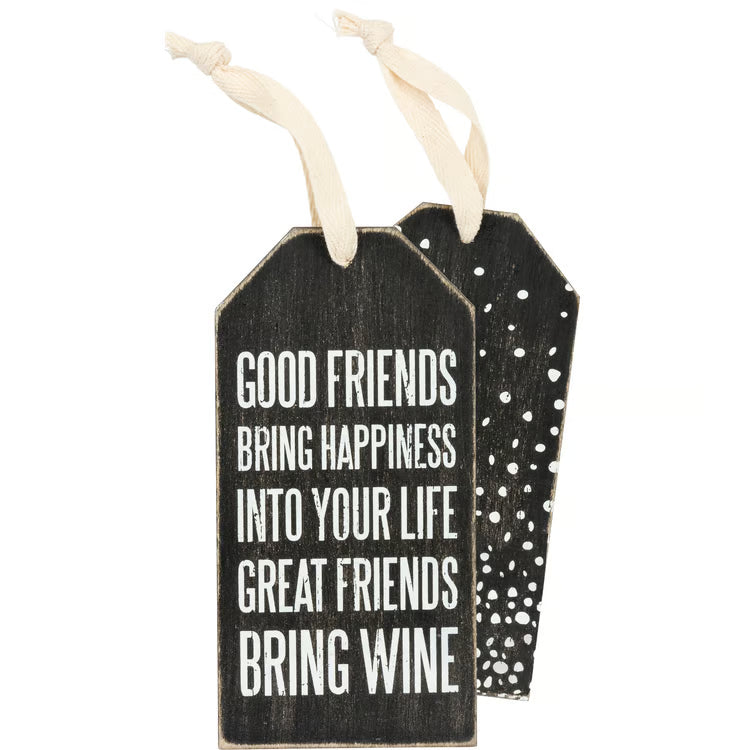 Great Friends Bottle Tag