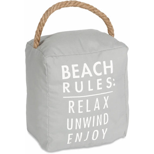 Door Stopper - Beach Rules