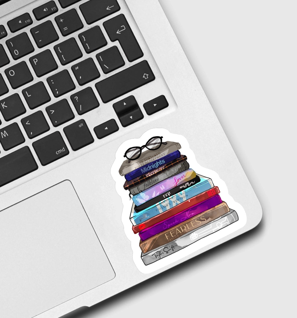 Ts Album As Books Sticker