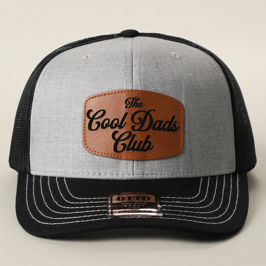 The Cool Dads Club Patch Trucker Hat