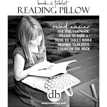 I Read Past My Bedtime Reading Pillow