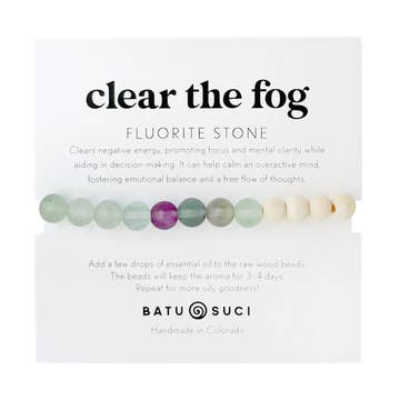 Clear the Fog Diffuser Bracelet