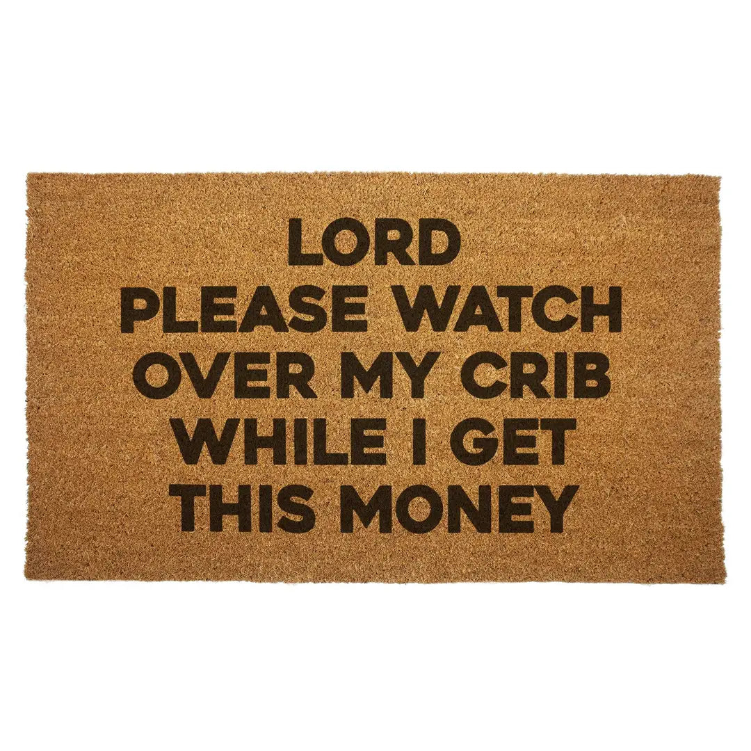 Door Mat- Lord Please Watch Over My Crib