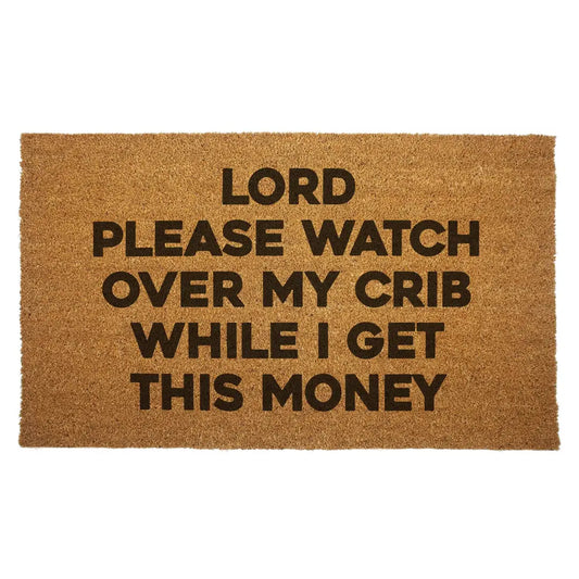 Door Mat- Lord Please Watch Over My Crib