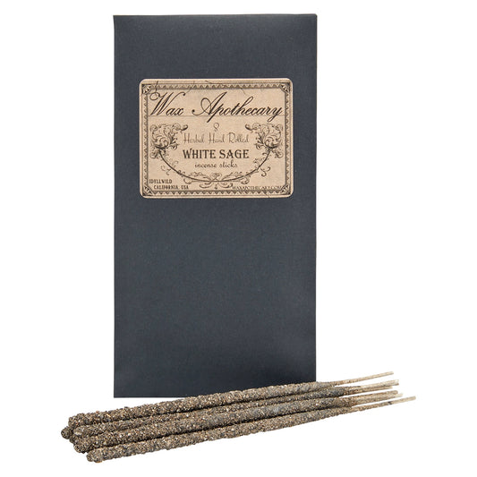 Herbal Incense Sticks All-Natural Hand Rolled - White Sage