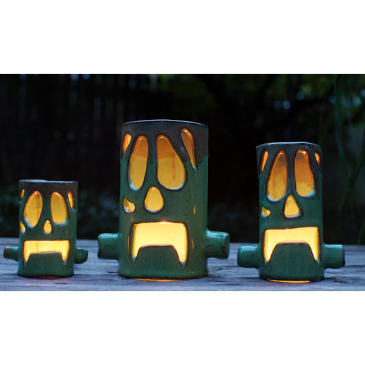 Halloween Frankenstein Luminary - Medium