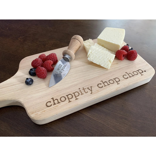 Choppity Chop Chop Cutting Board