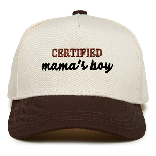 Certified Mamas Boy Trucker Hat