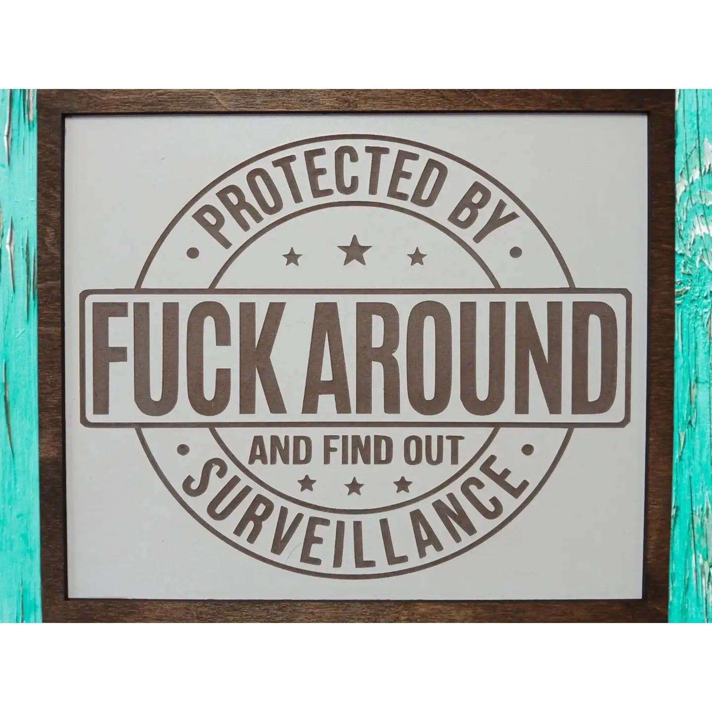 FAFO Bar, Man Cave, Porch Sign