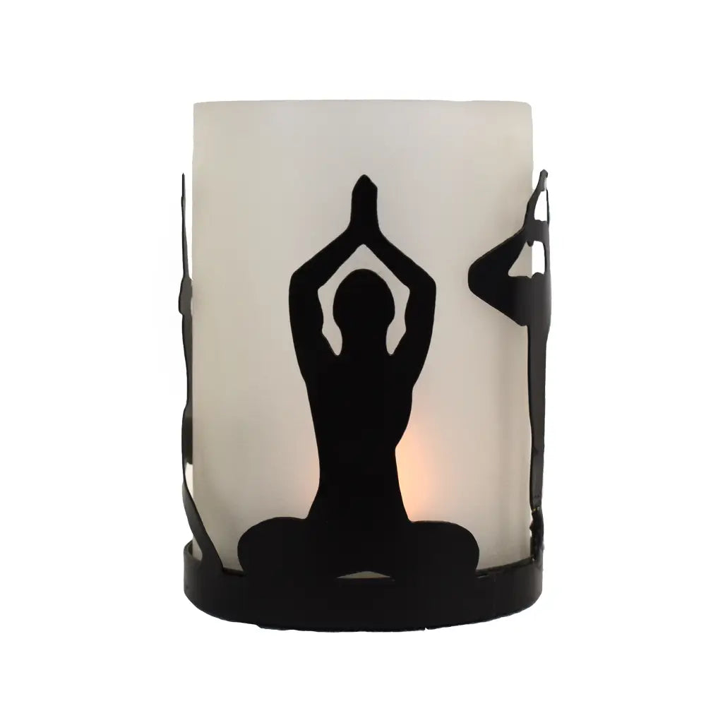 Yoga Tea Light Holder