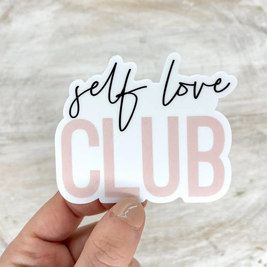 Self Love Club Sticker