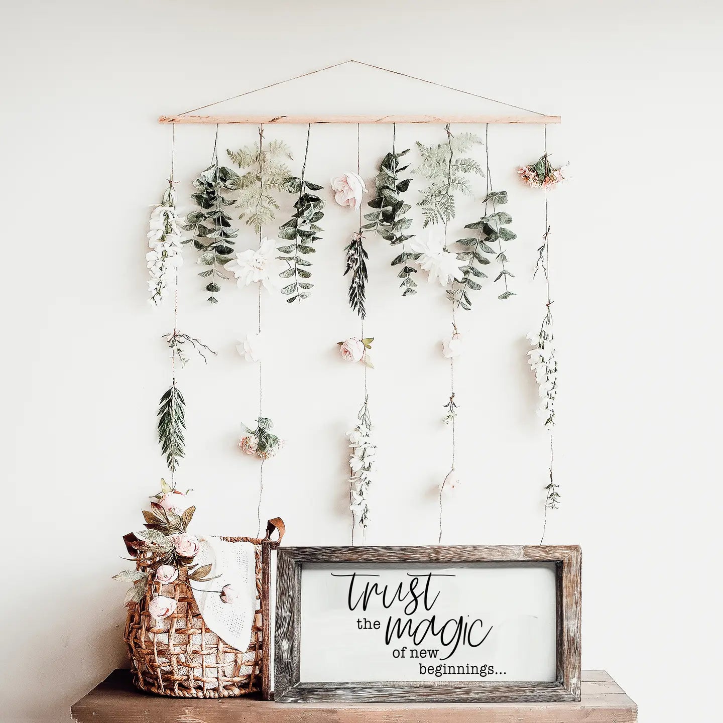 Trust the Magic of New Beginnings Sign