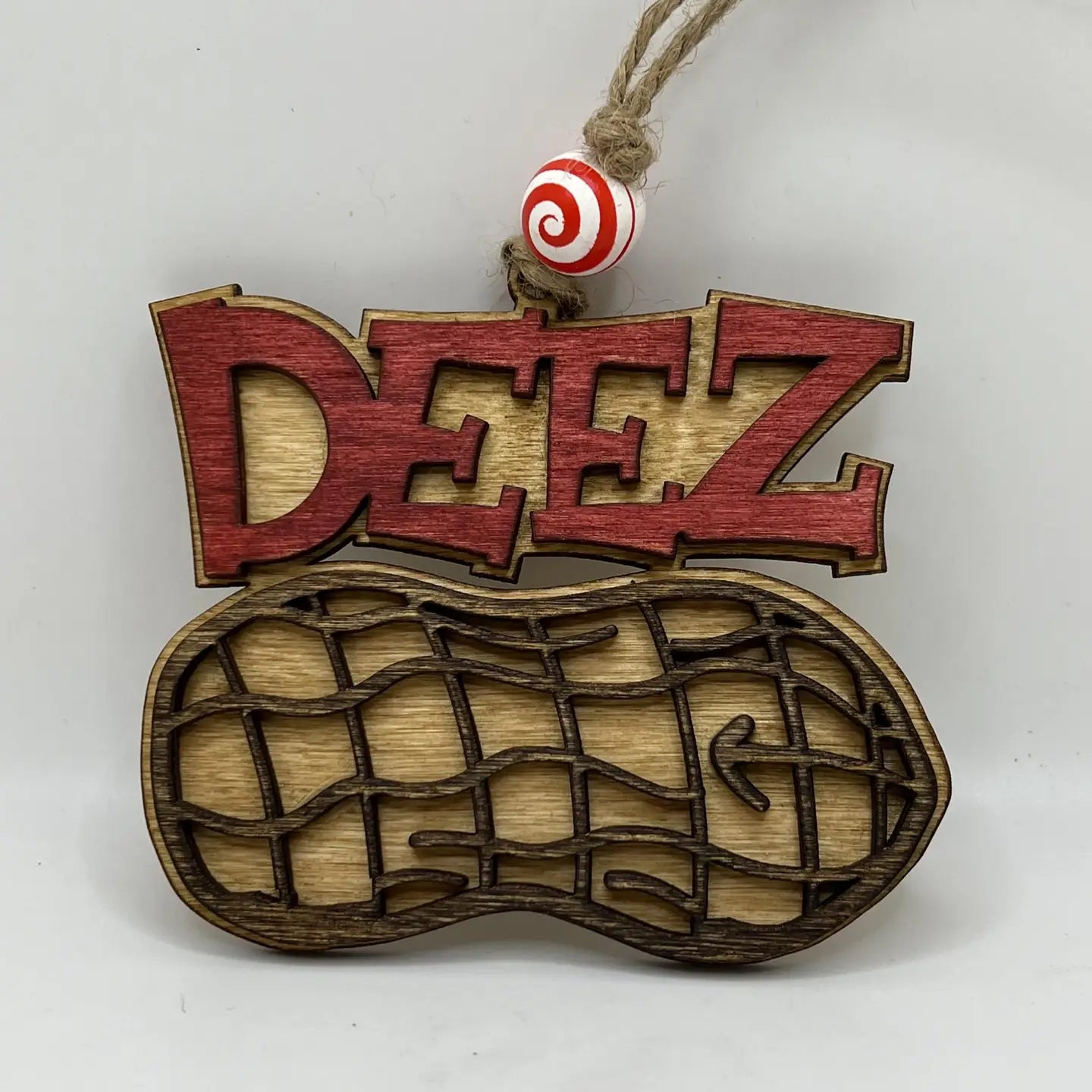 Deez Nuts Wood Ornament