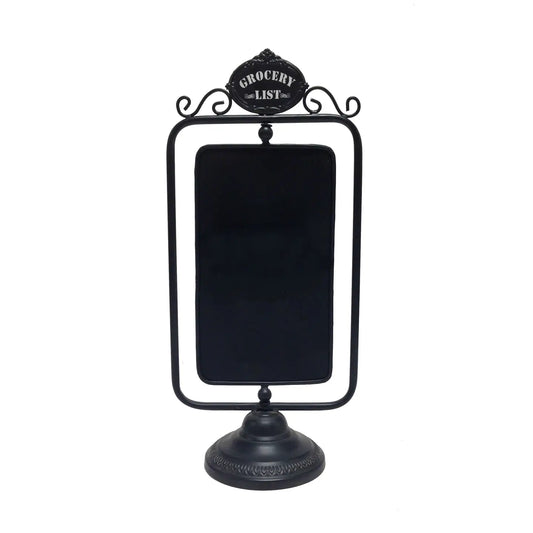 Grocery List Iron Blackboard (Black)