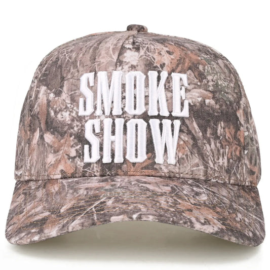Smoke Show Camo Trucker Hat