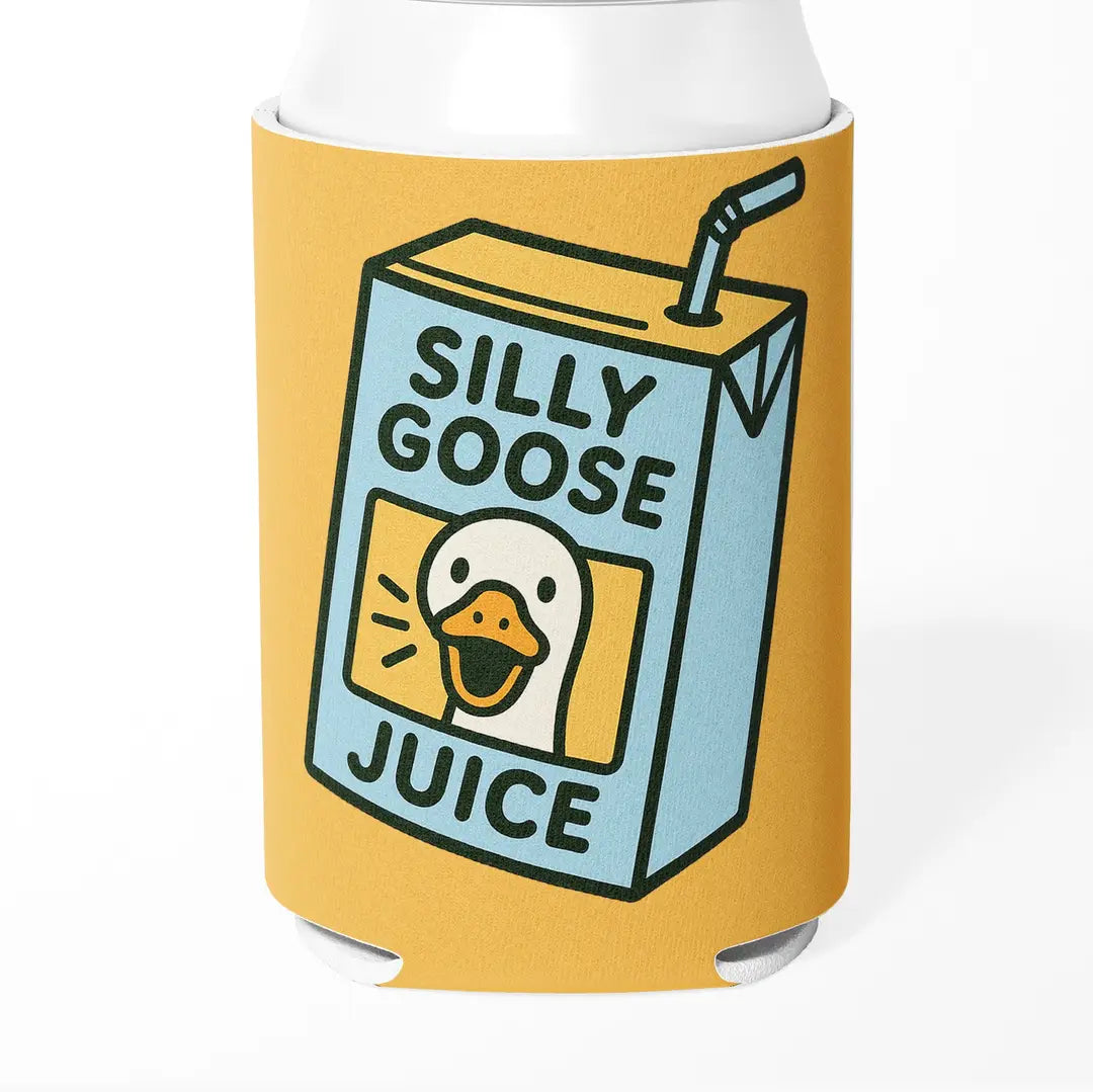 Silly Goose Juice Can Cooler