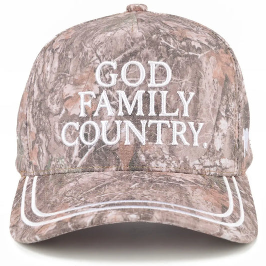 God Family Country Trucker Hat