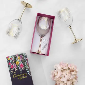 Friend - Gift Boxed 19 oz Crystal Wine Glass