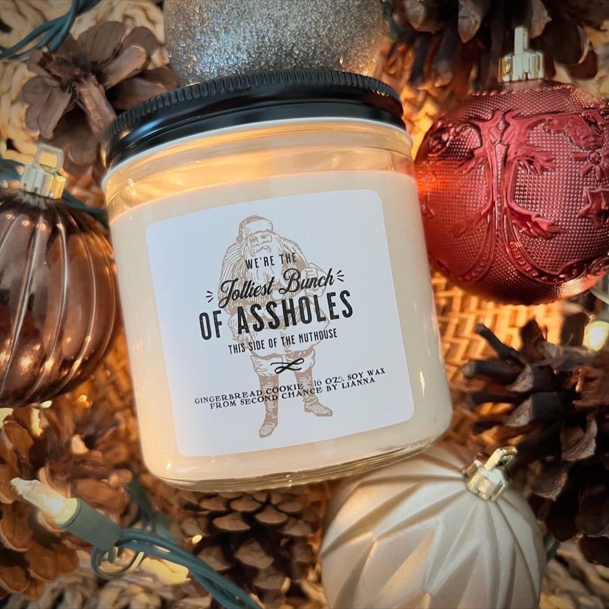 The Jolliest Bunch of Assholes - Potty Mouth Candle